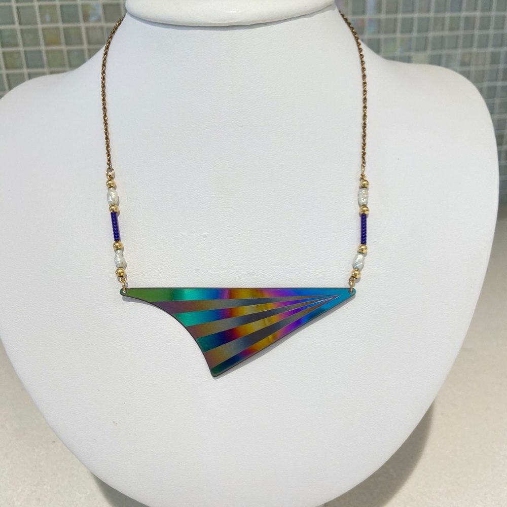 14K Gold Filled Titanium Necklace
